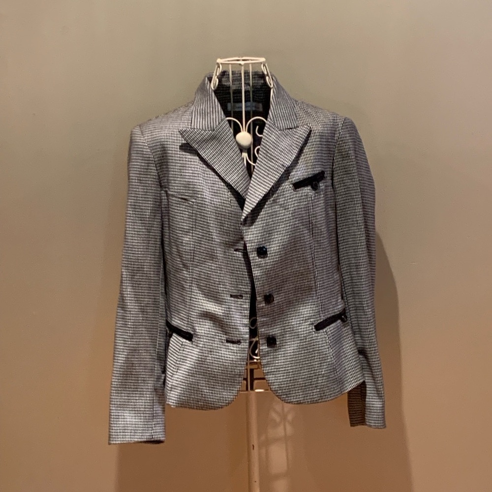 HARVE BENARD Houndstooth Jacket